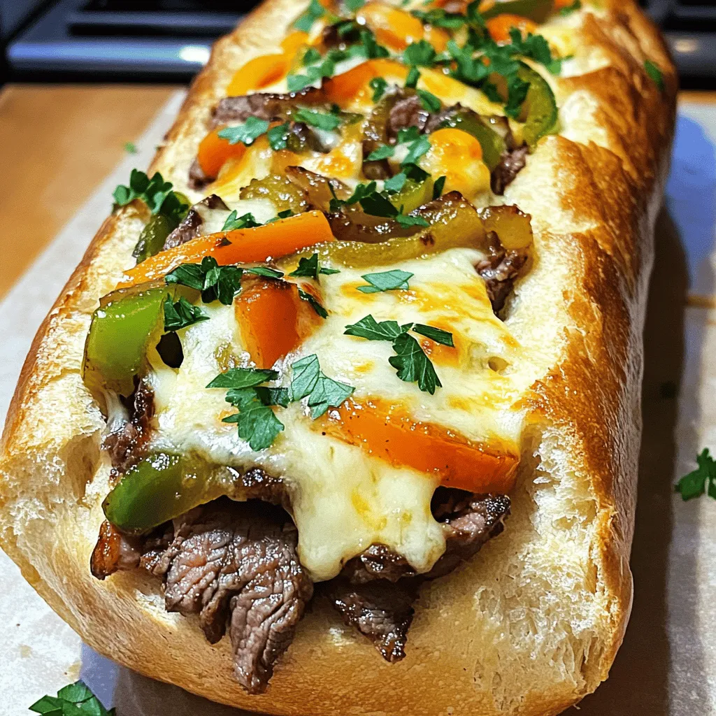 The Best Recipe for Garlic Philly Cheesesteak Bread Delight