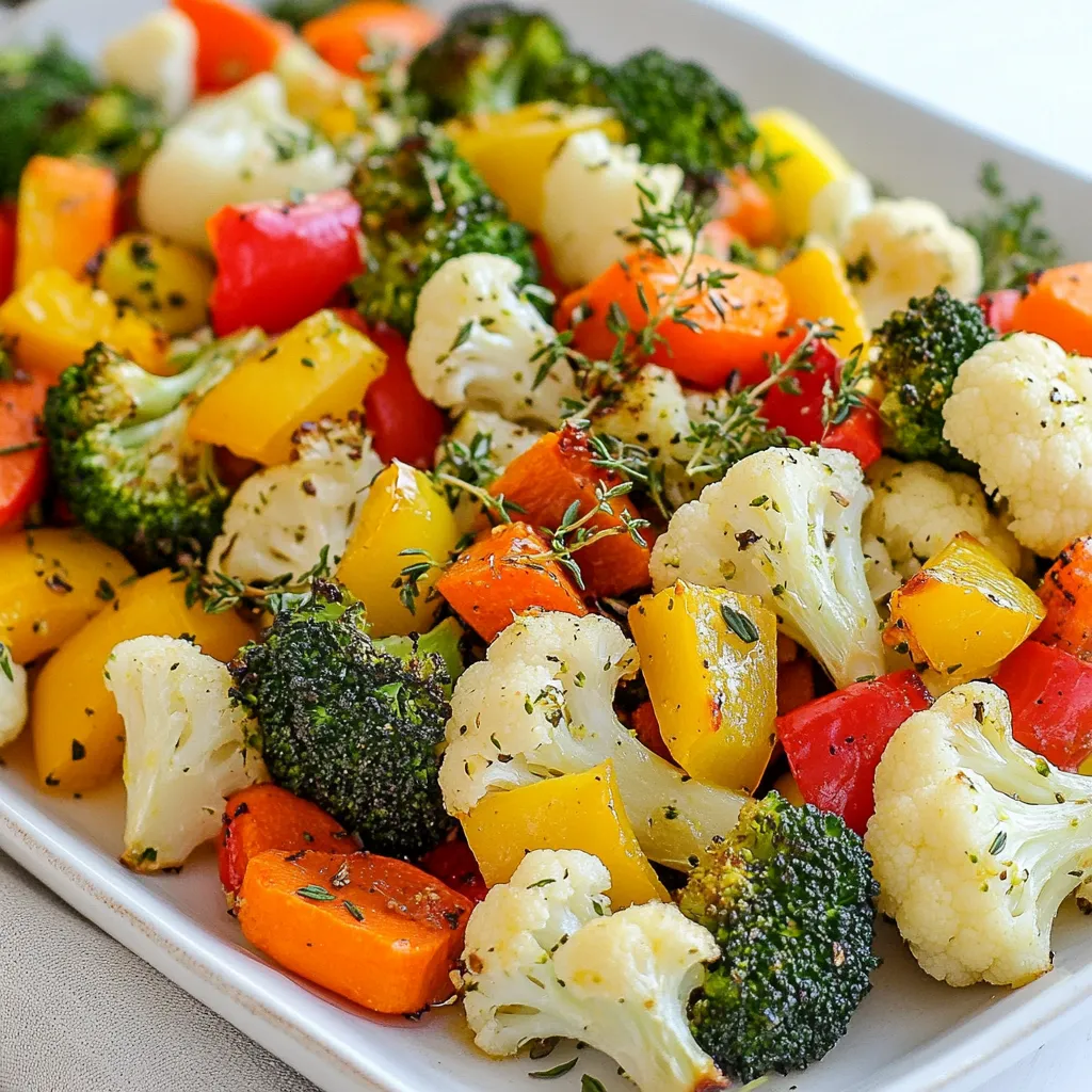 Garlic Roasted Vegetables Easy and Flavorful Recipe
