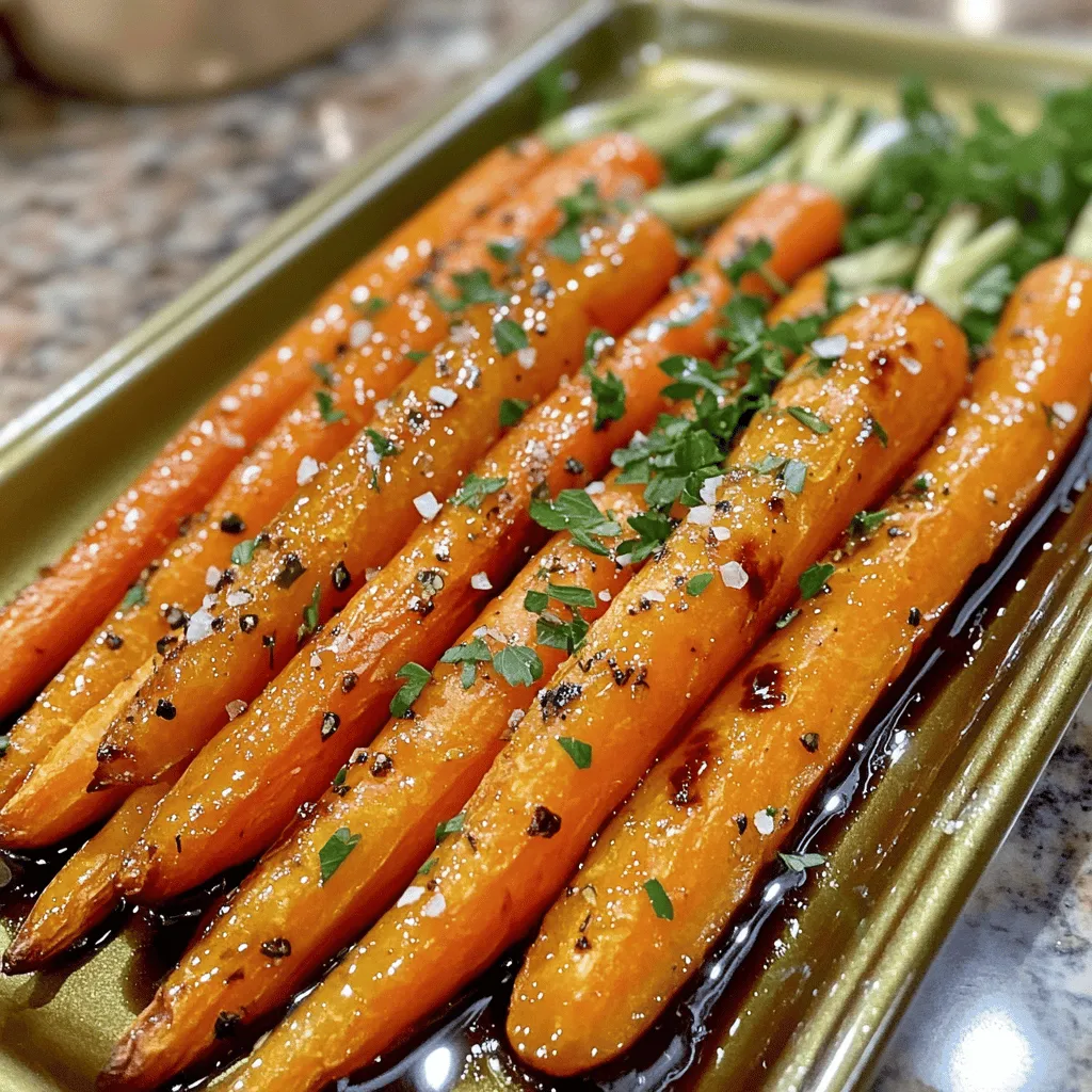 Maple Glazed Roasted Carrots Simple and Flavorful Dish