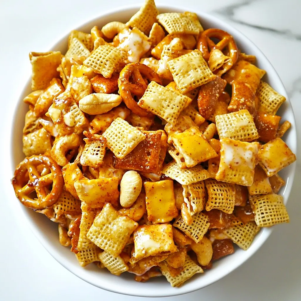 Spicy Ranch Chex Mix Tasty and Easy Snack Recipe