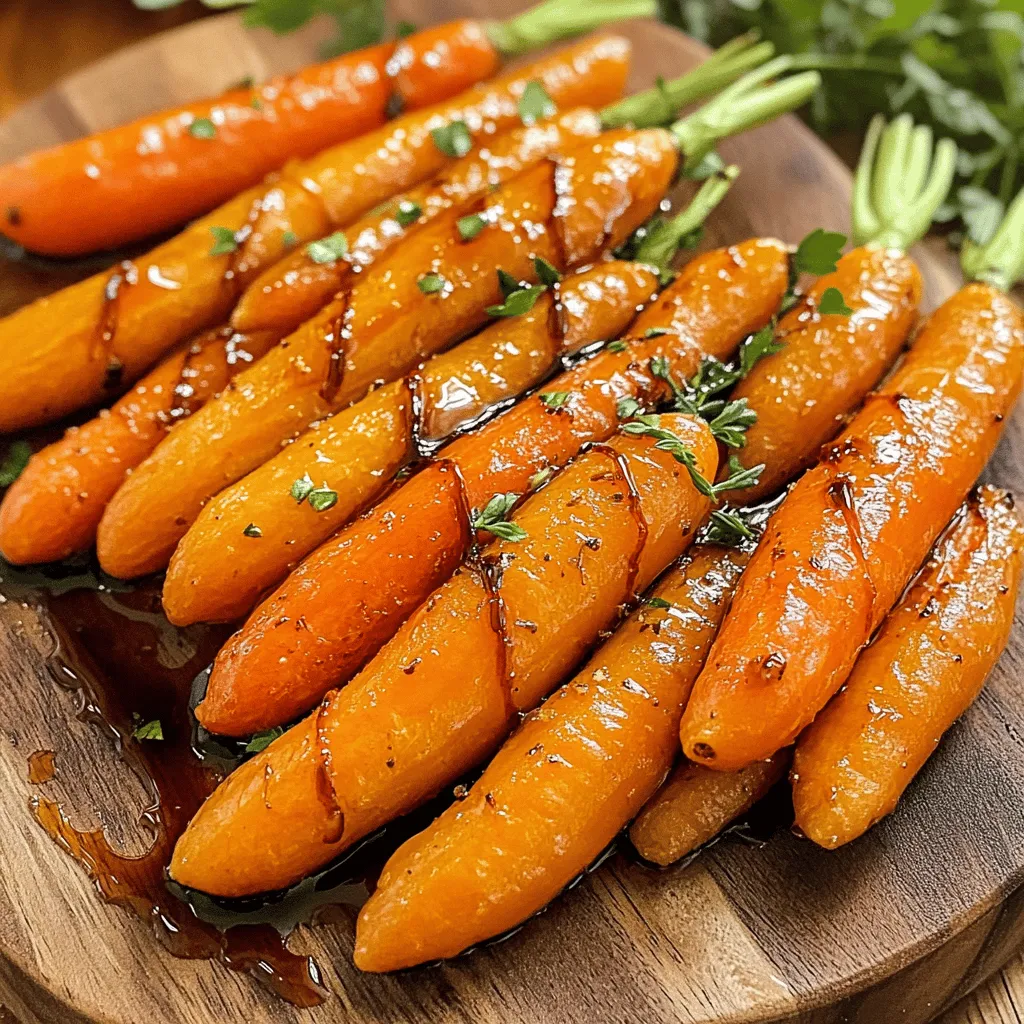 Honey Roasted Carrots Fresh and Flavorful Delight