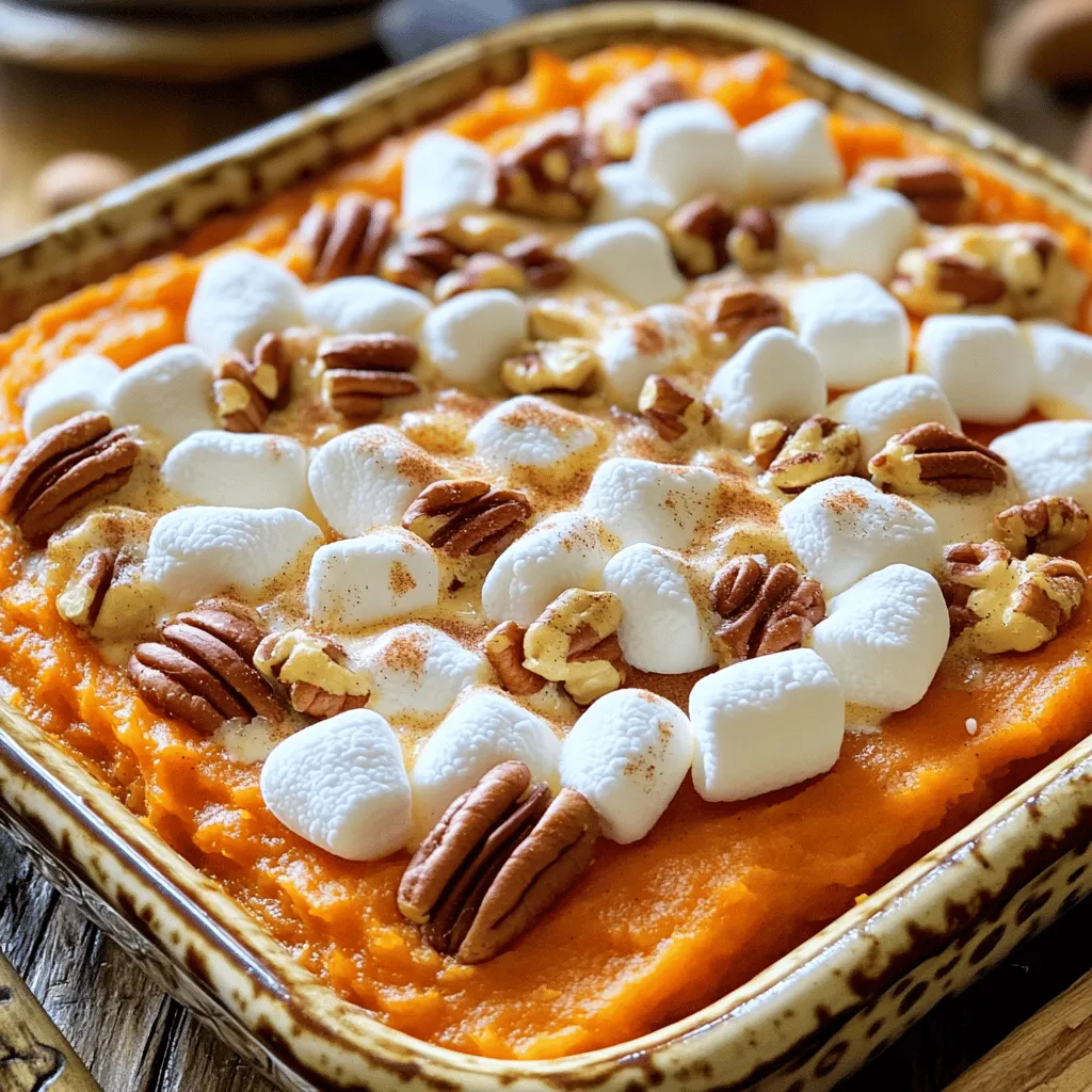 Sweet Potato Casserole Delicious and Easy Holiday Dish