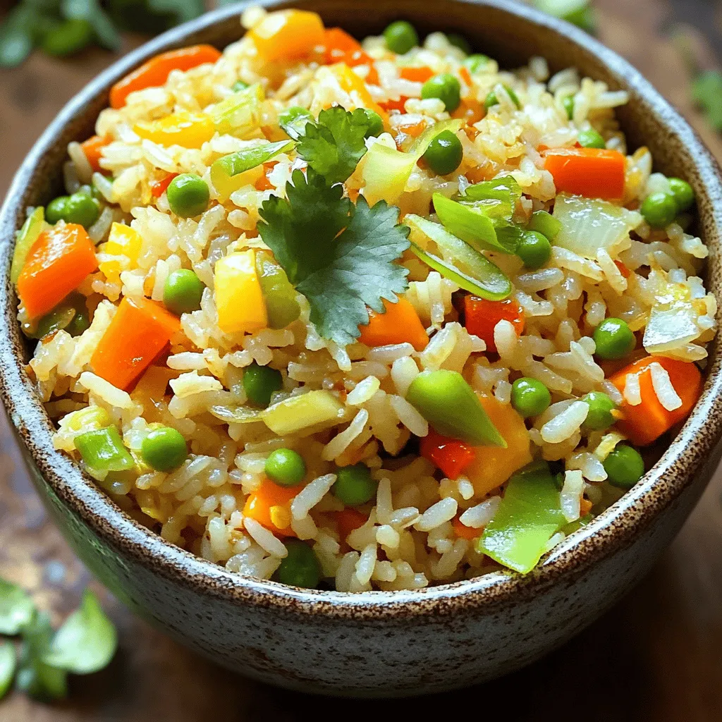 Easy Vegetable Fried Rice Simple and Flavorful Meal