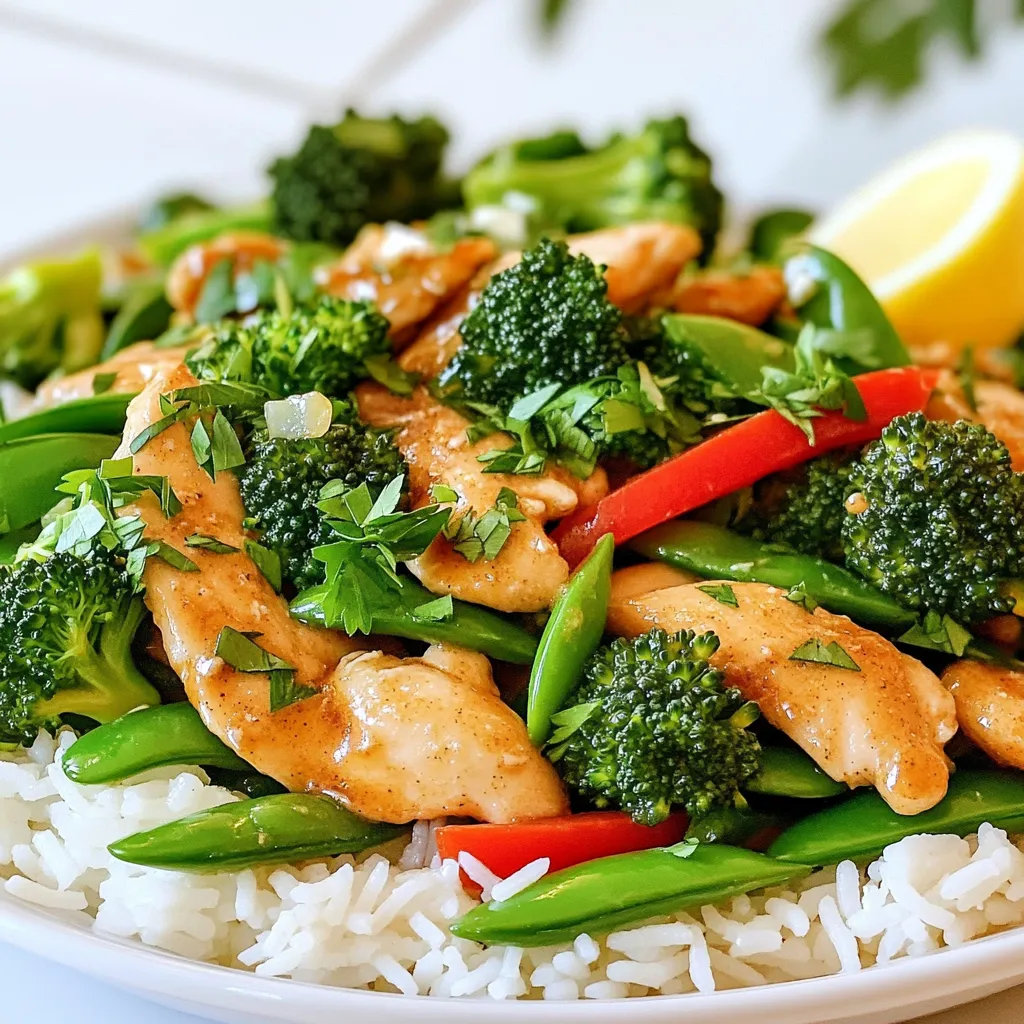 Garlic Herb Chicken Stir Fry Flavorful and Easy Meal