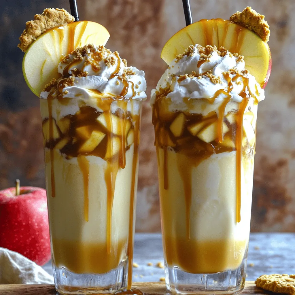 To make a tasty caramel apple pie milkshake, you need a few key ingredients. The right mix will give you a smooth and creamy drink that tastes just like dessert.