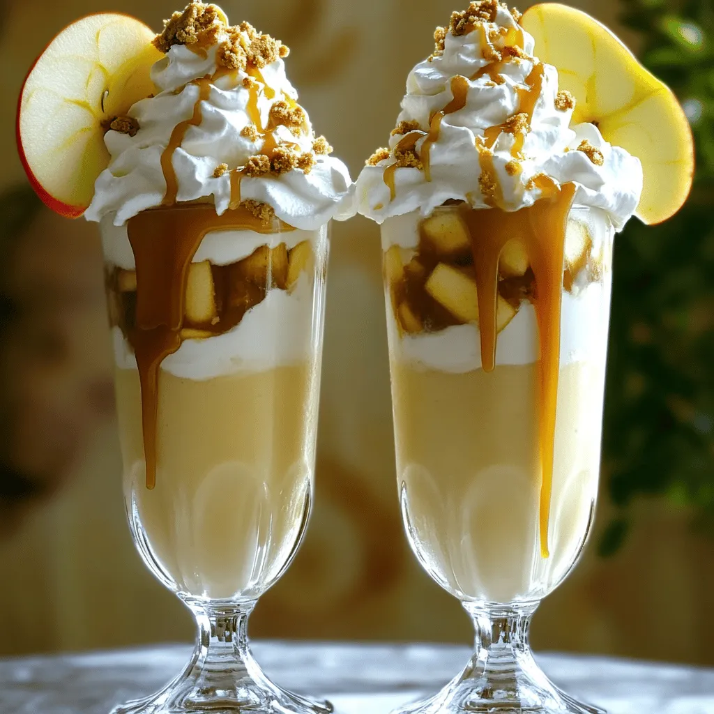 Caramel Apple Pie Milkshake Recipe Easy and Delicious
