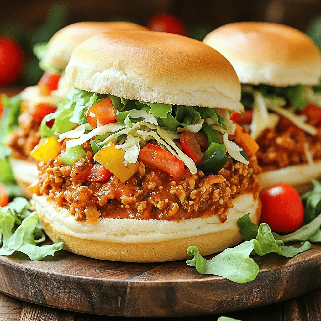 Delicious Cajun Chicken Sloppy Joes Easy Weeknight Meal