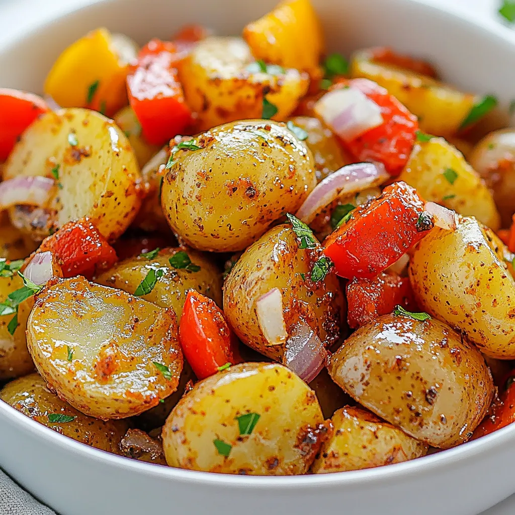 Savory Slow Cooker Cajun Potatoes Simple and Tasty