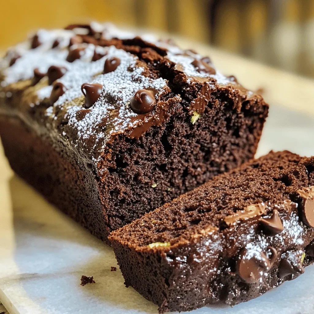 Chocolate Zucchini Bread Delightful and Easy Recipe