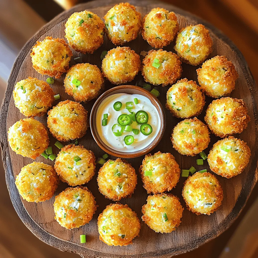 Jalapeño Cream Cheese Balls Tasty Party Snack Recipe