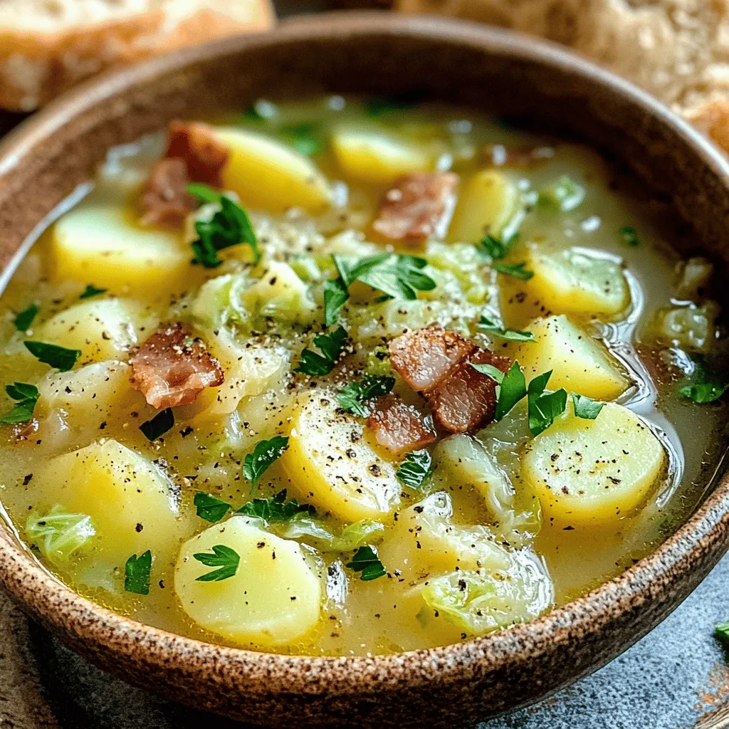 This soup is rich in flavor and tradition. The key ingredients make it hearty and comforting.