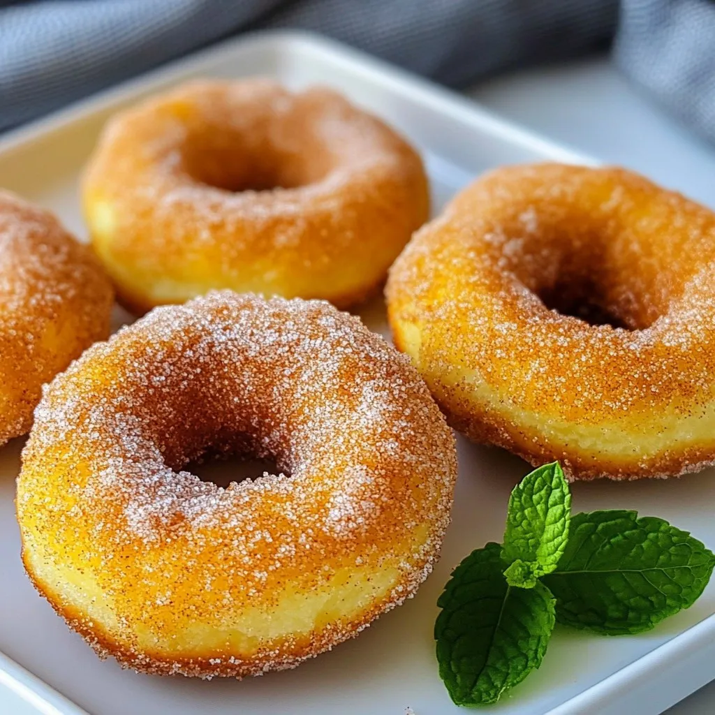 Air Fryer Cinnamon Sugar Donuts Simple and Fun Recipe