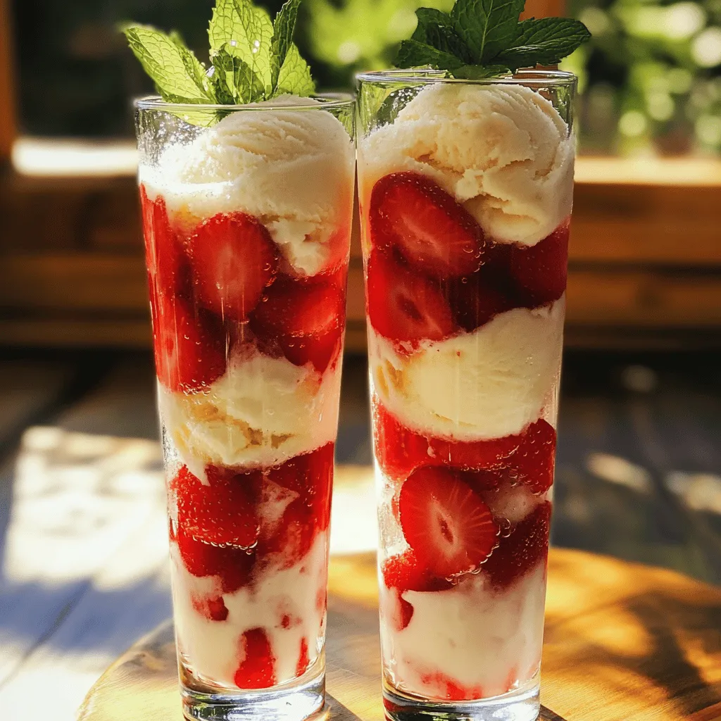 To create a delightful Easy Strawberry Patch Float, you need just a few simple ingredients. The main ingredients for strawberry patch float are fresh strawberries, sugar, lemon juice, vanilla ice cream, and sparkling water or lemon-lime soda.