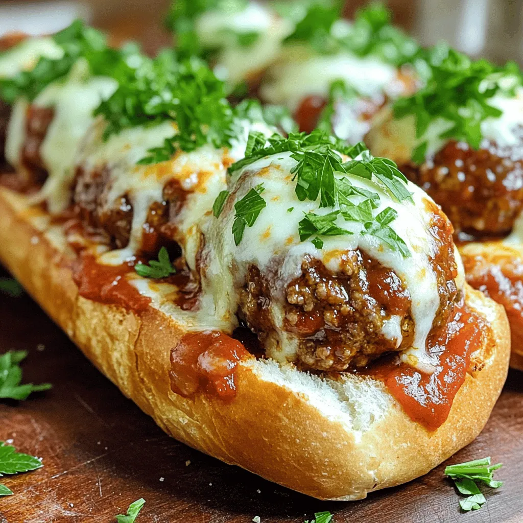 Beefy Meatball Sub Savory and Flavorful Recipe Guide