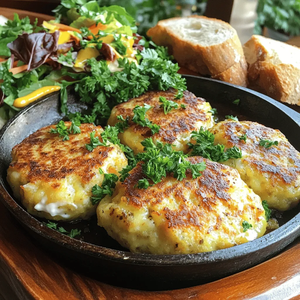 Authentic German frikadellen are delicious meat patties. They are made with a mix of ground beef and pork. This gives them a rich flavor and a juicy texture. You will find these patties in many homes and restaurants in Germany. They are often served in a simple way, making them both comforting and tasty.