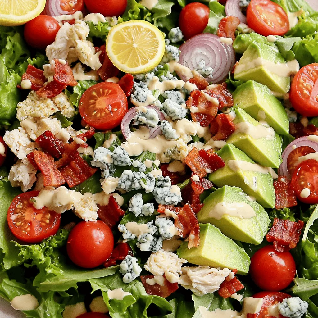 Classic Cobb Salad Fresh and Flavorful Delight