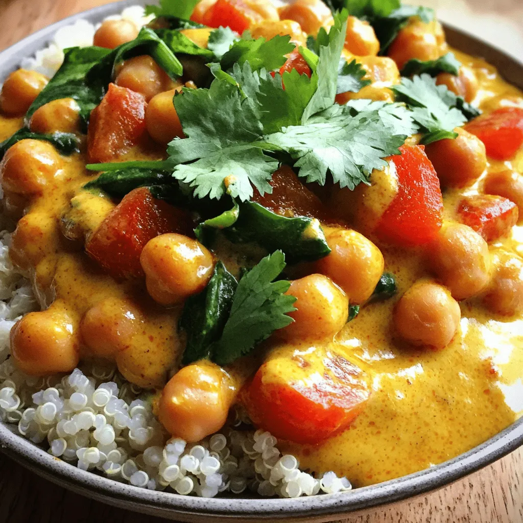 Vegan Chickpea Curry Simple and Flavorful Recipe