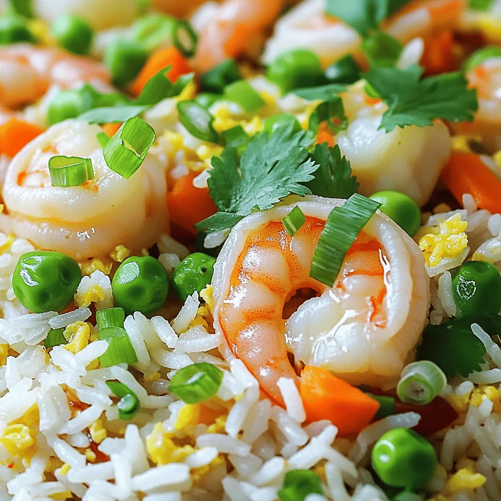 Minute Garlic Butter Shrimp Fried Rice Flavor Boost
