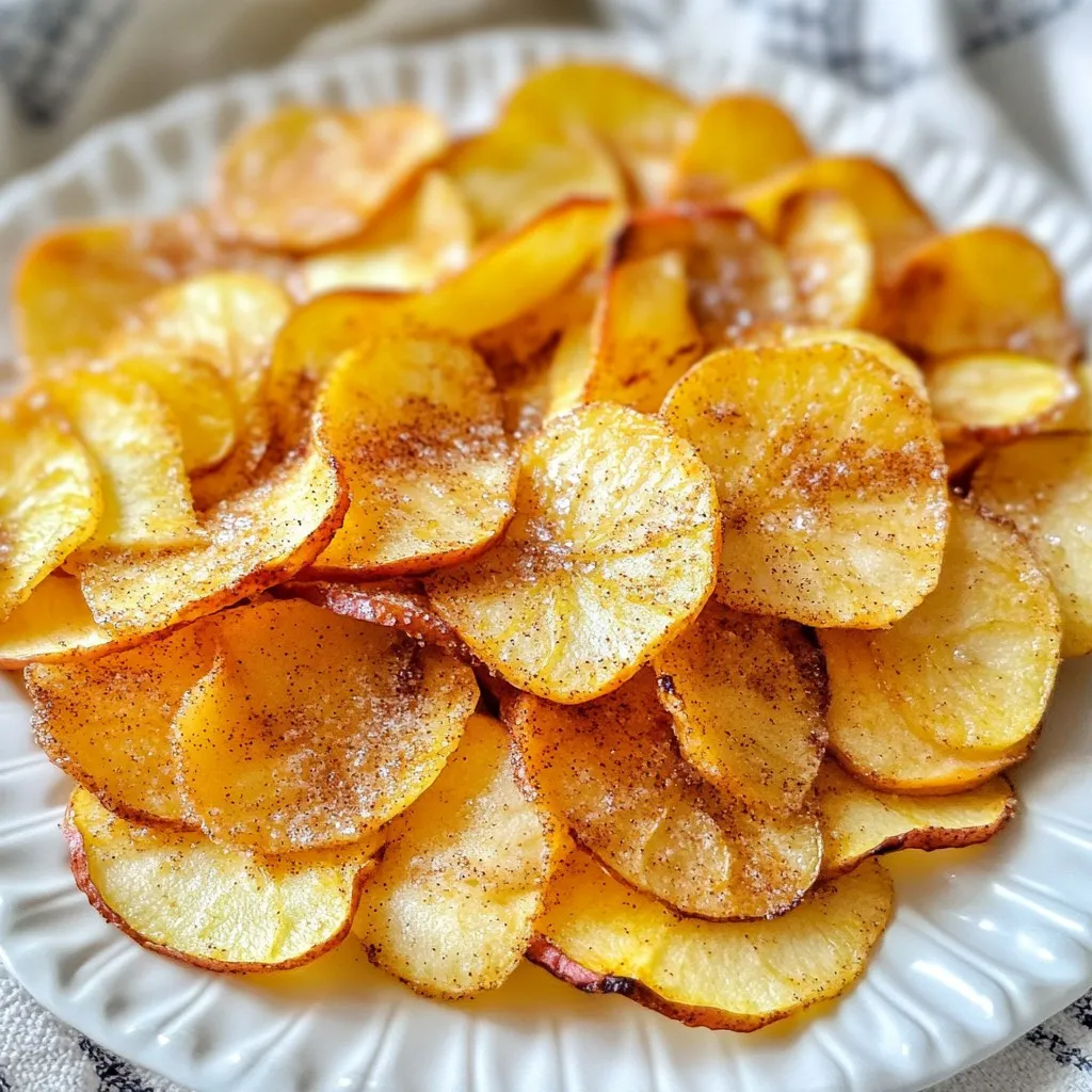 Air Fryer Cinnamon Apple Chips Crisp and Delicious Treat
