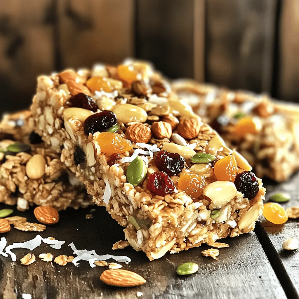 Homemade Granola Bars Perfect for Healthy Snacking