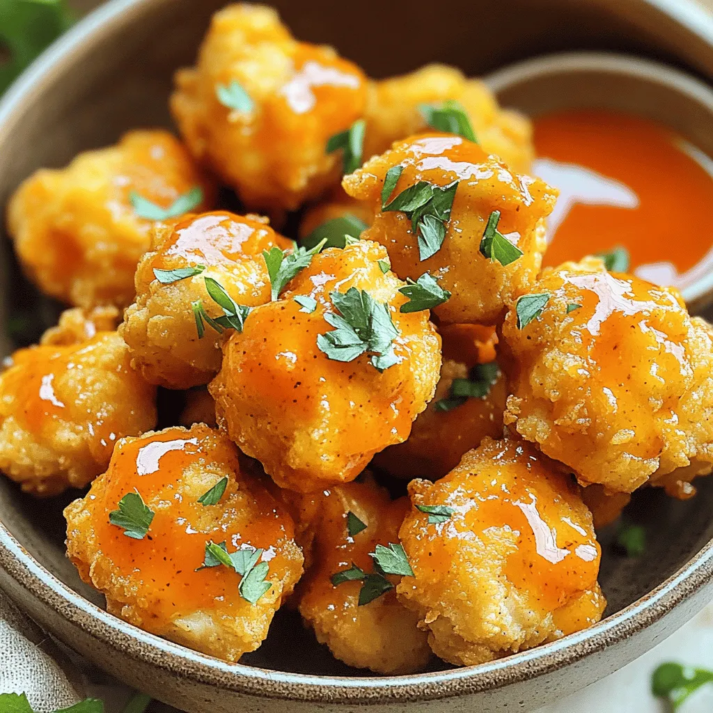 Air Fryer Buffalo Chicken Bites Crispy and Flavorful