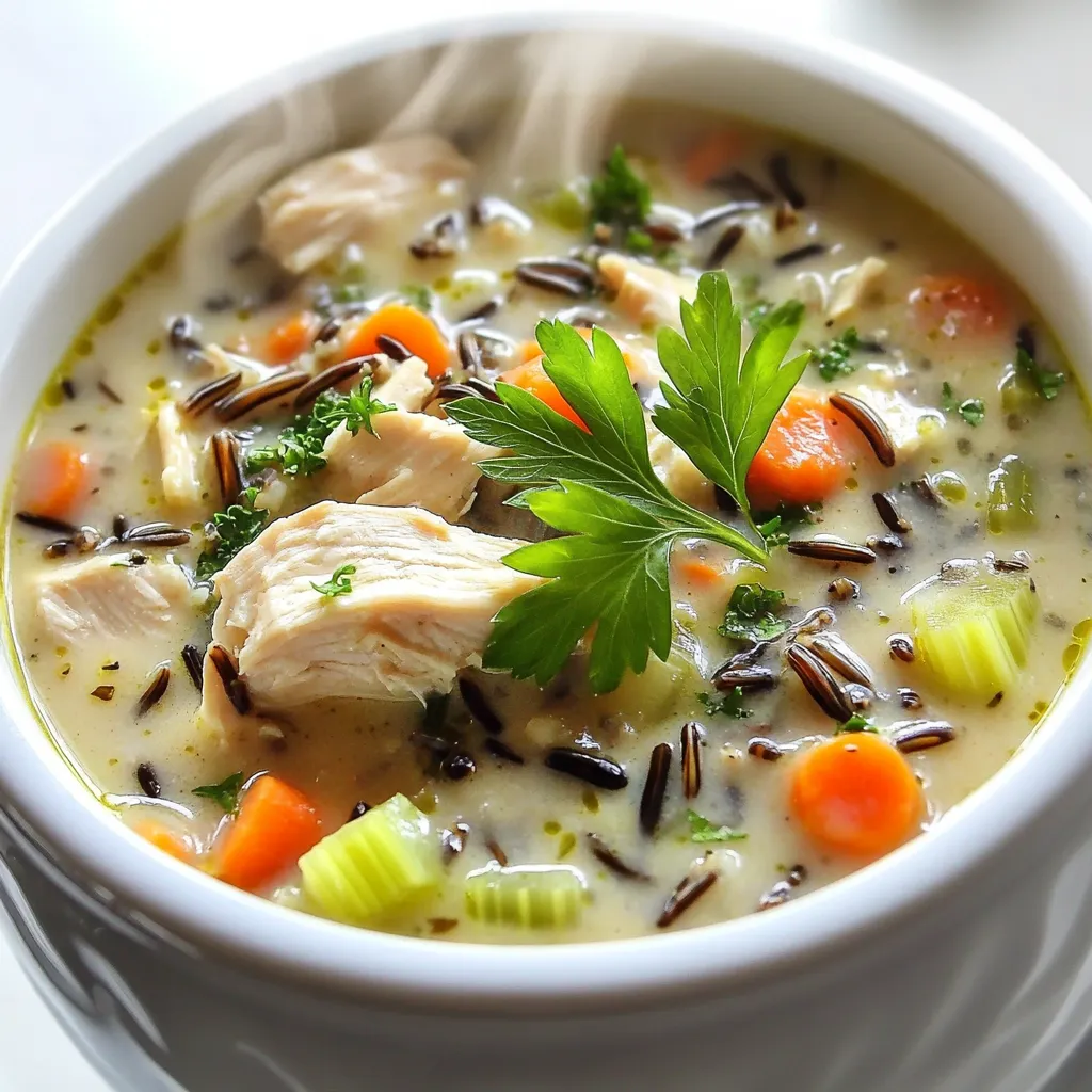 Slow Cooker Chicken Wild Rice Soup Comfort in a Bowl