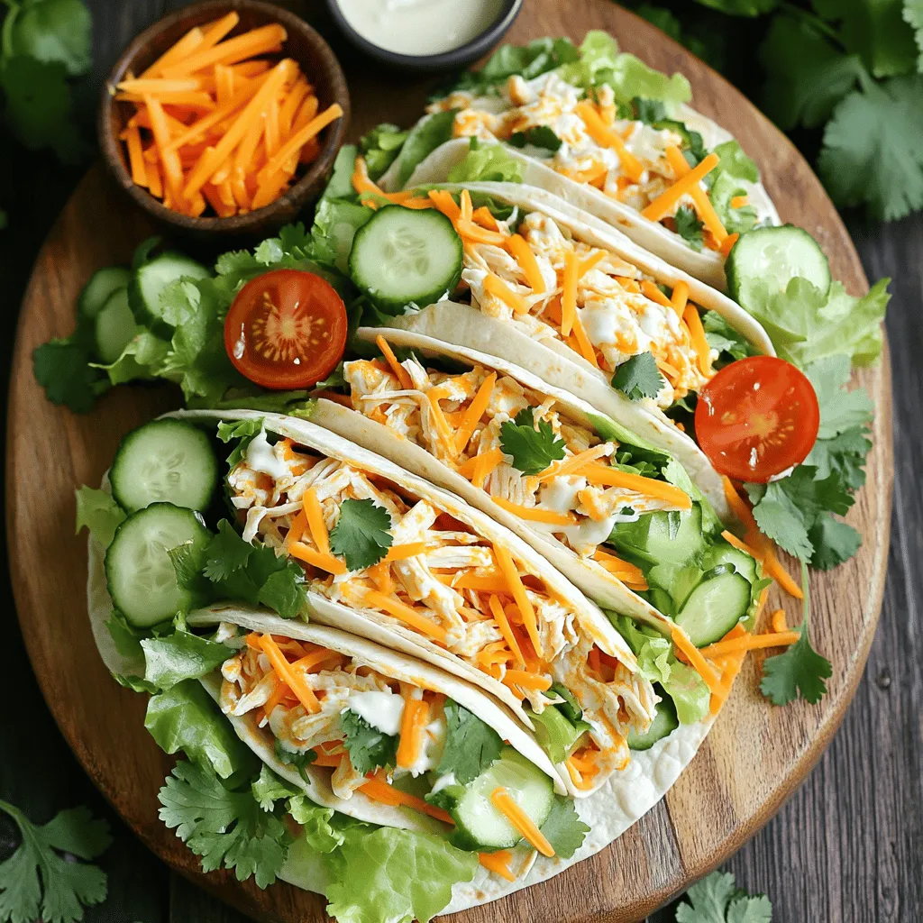 Buffalo Ranch Chicken Wraps Packed with Flavor