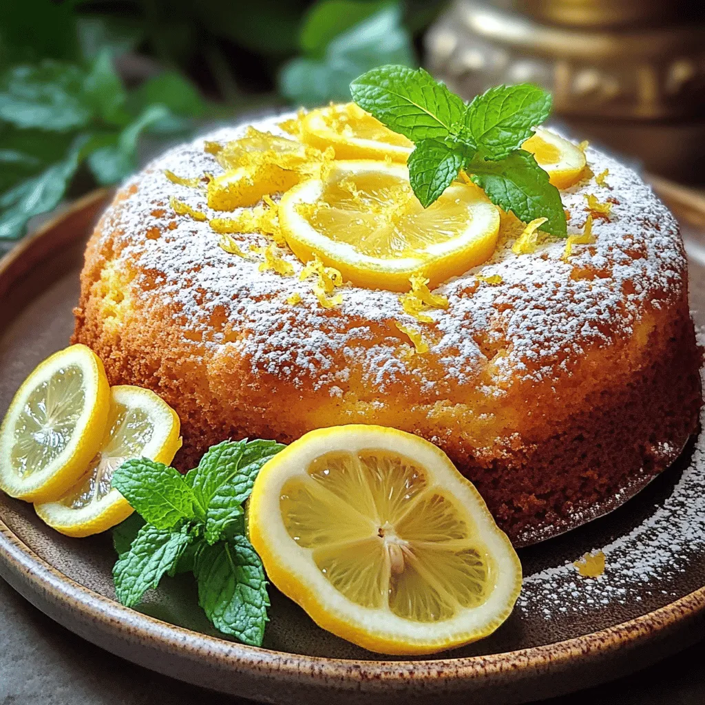 Easy Lemon Cake Simple Recipe for Delicious Dessert