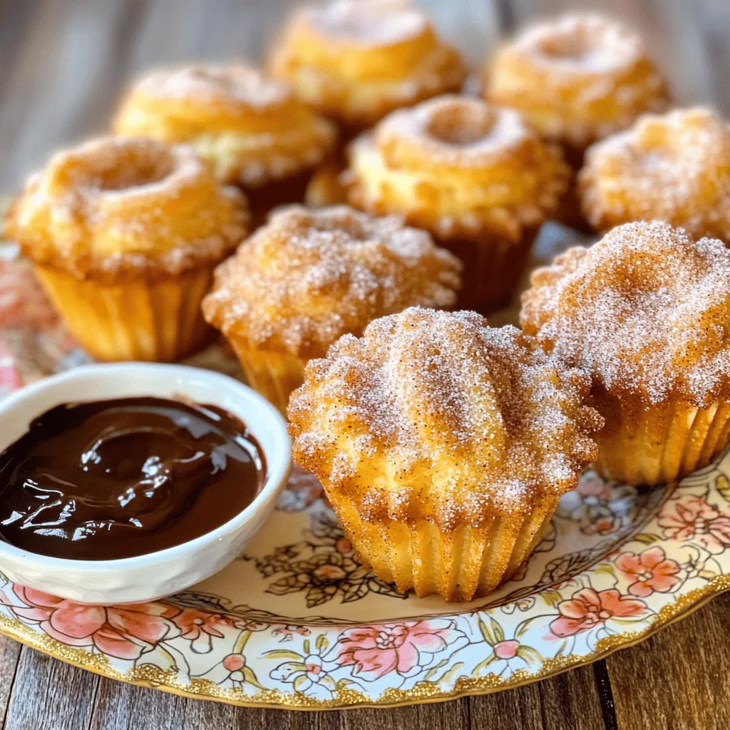 Cinnamon Sugar Churro Muffins Bakery Delight Recipe