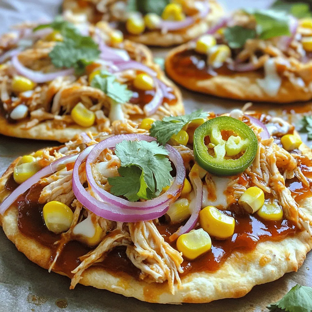 BBQ Chicken Flatbread Pizza Easy and Tasty Recipe