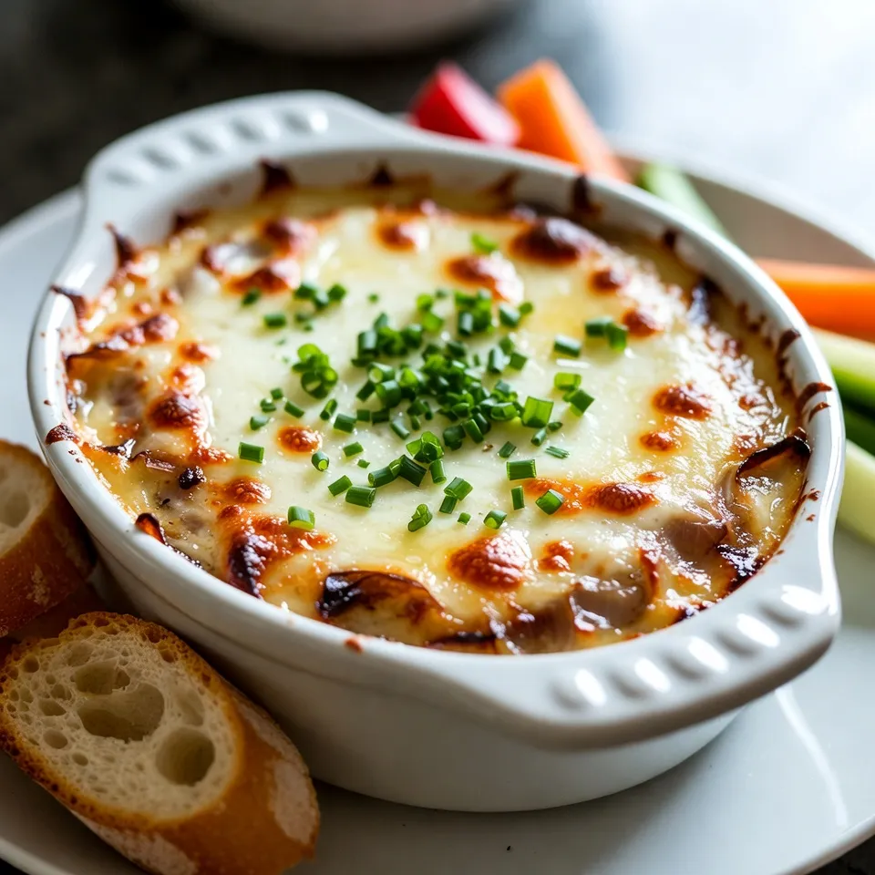 Caramelized Onion Gruyere Dip Tasty and Simple Recipe