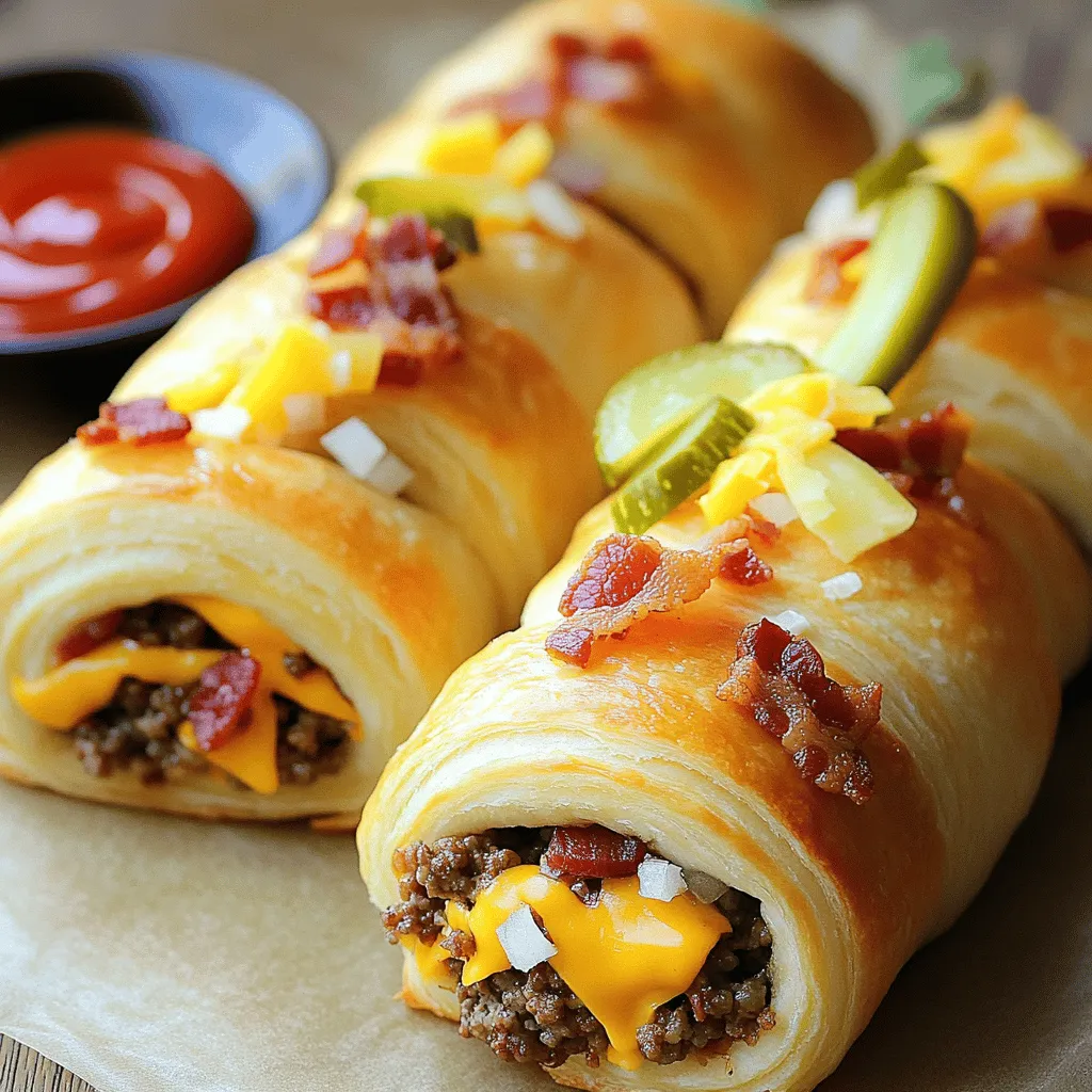 Making bacon cheeseburger roll-ups is fun and easy. Here are the key items you need for the best flavor.