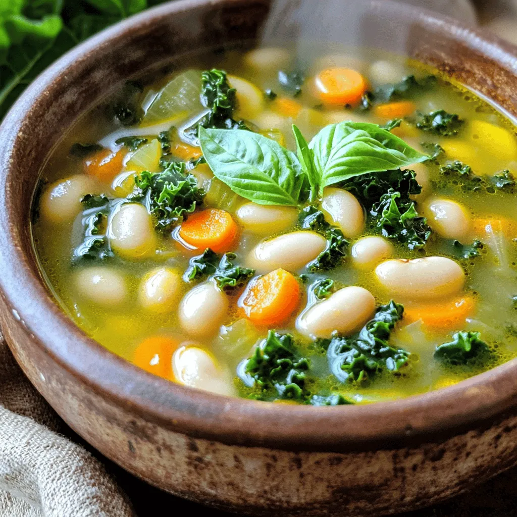Tuscan White Bean Soup Healthy and Flavorful Recipe