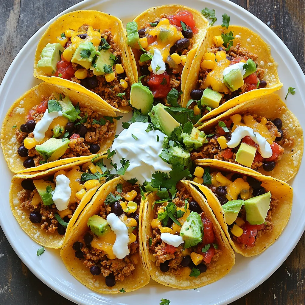 Baked Tacos Delightfully Easy and Flavorful Meal