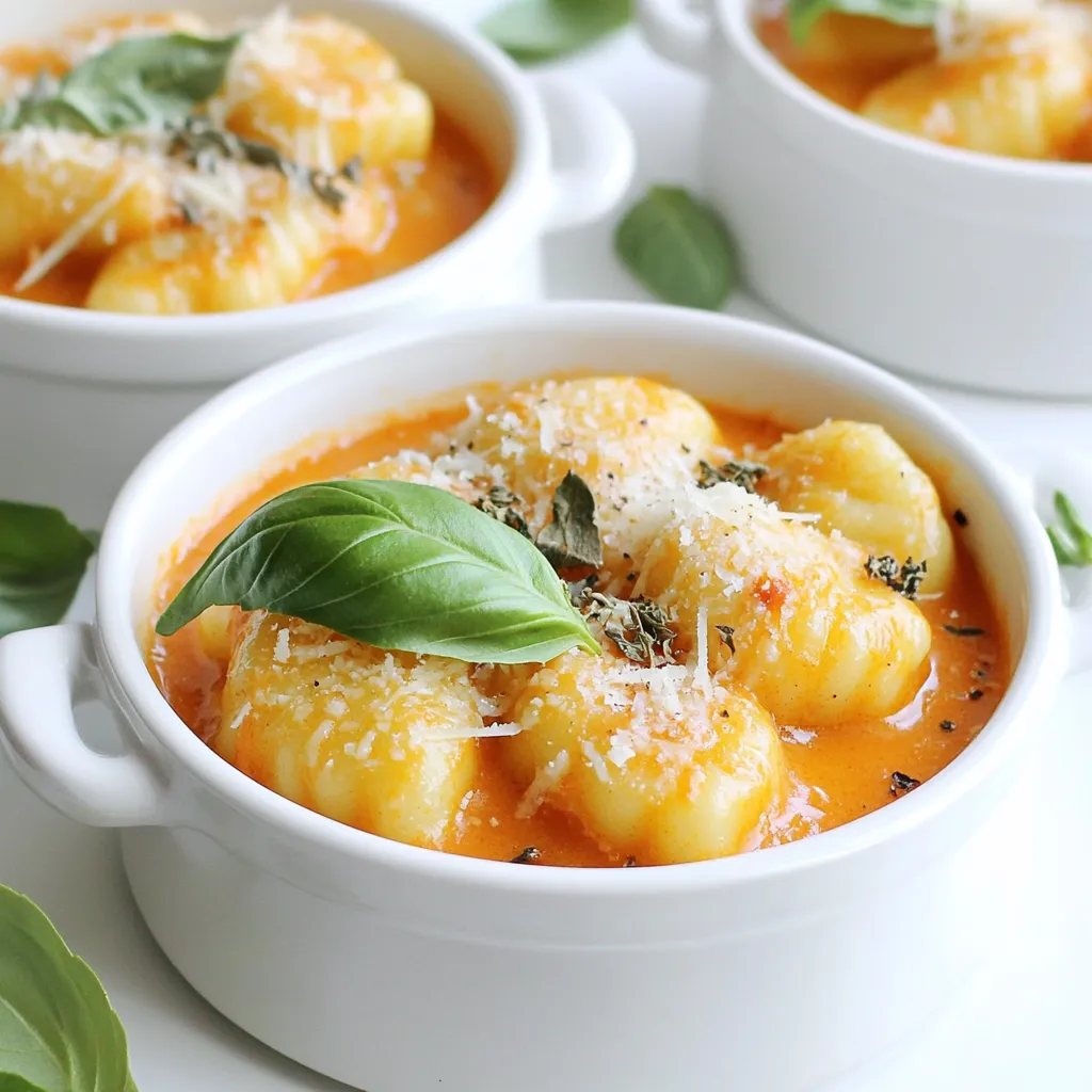 Creamy Tomato Parmesan Gnocchi One Pot Delight
