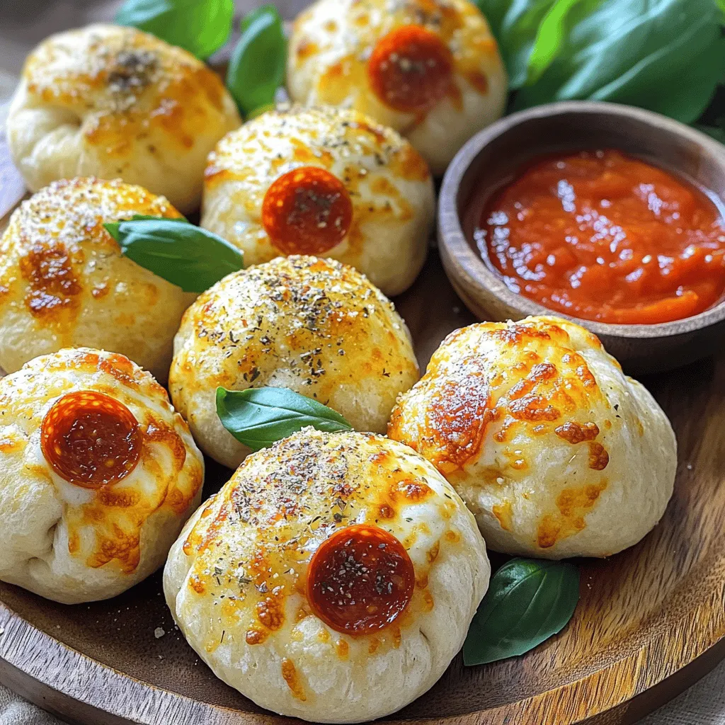 Savory Pepperoni Pizza Bombs Easy Snack Recipe