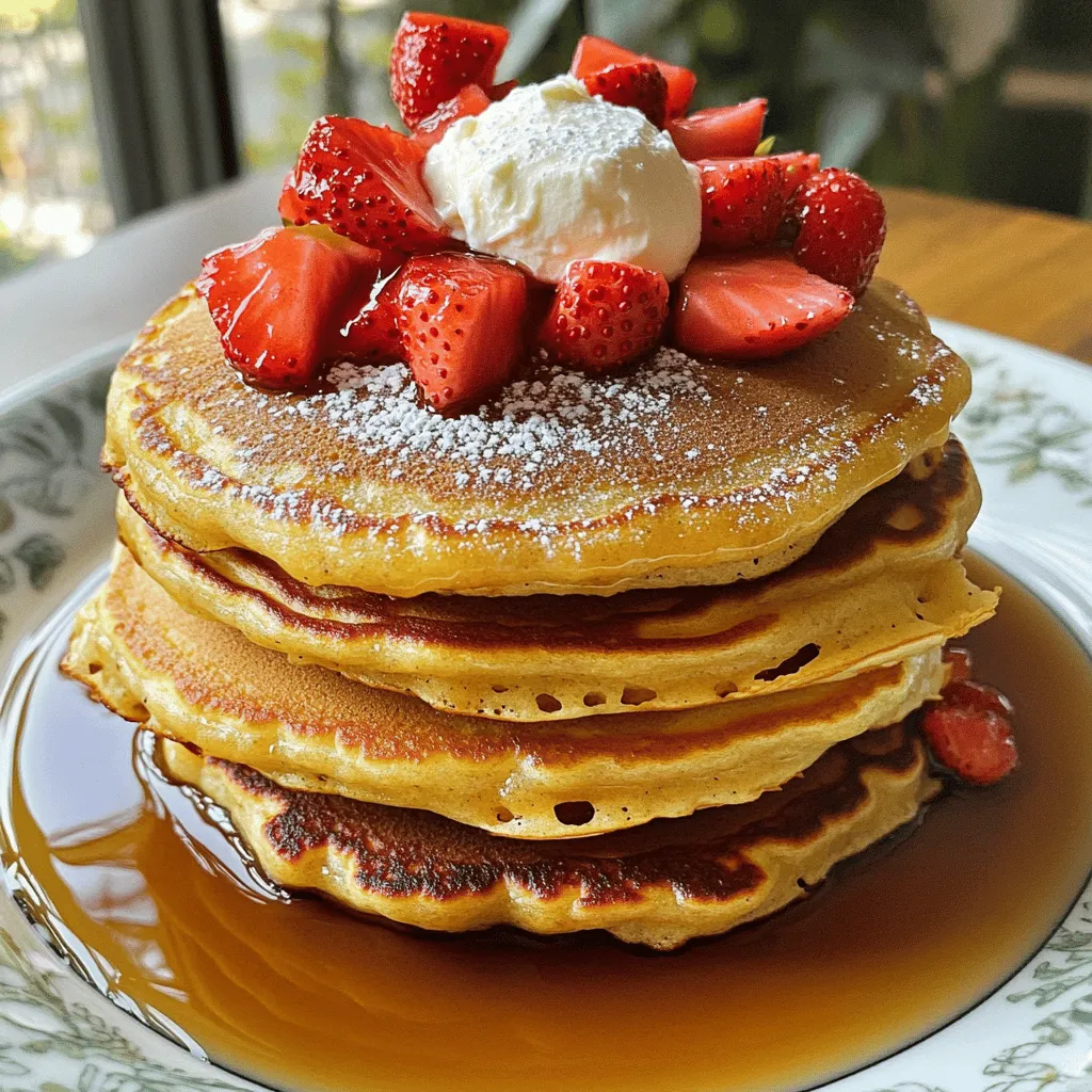 For gluten-free pancakes, you need quality ingredients. Gluten-free all-purpose flour works best. It gives a nice texture and flavor. You can find this flour at most stores.