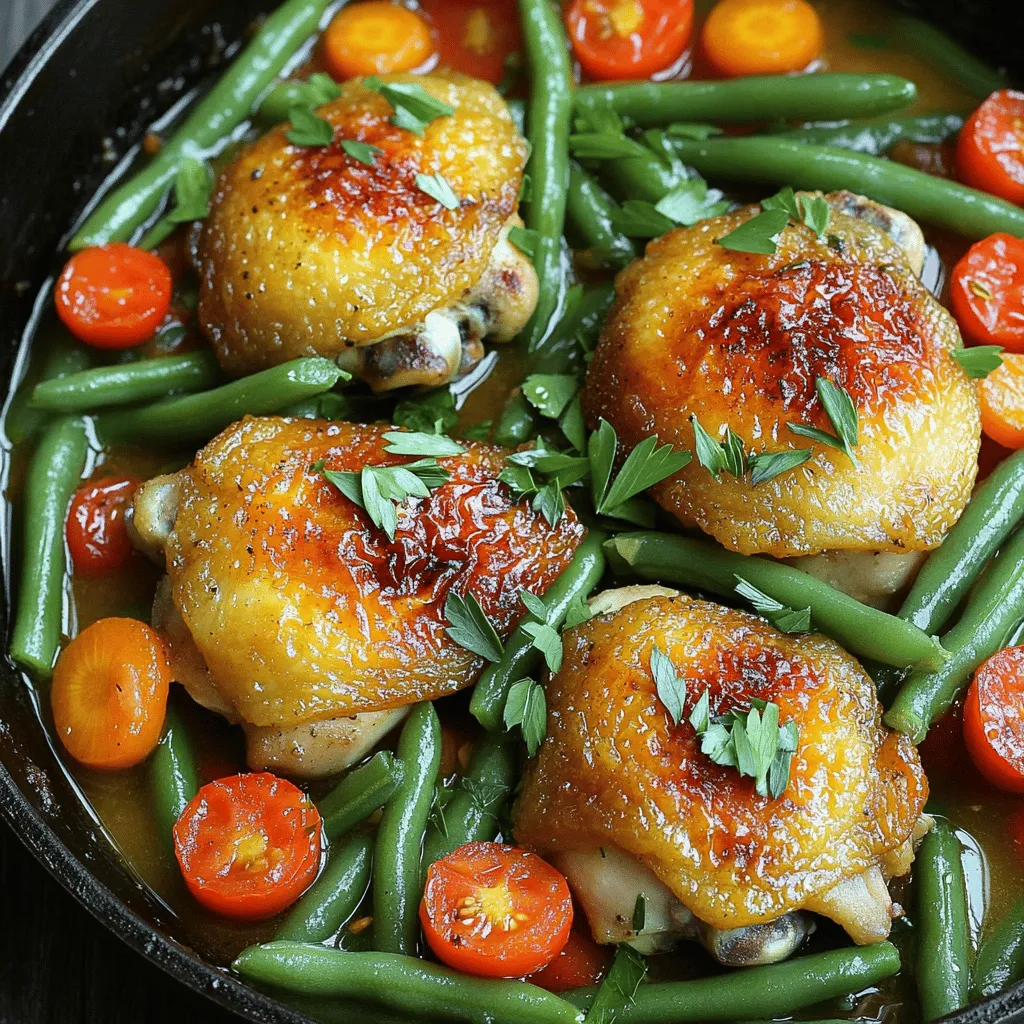 Country French Skillet Chicken Flavorful and Easy Meal