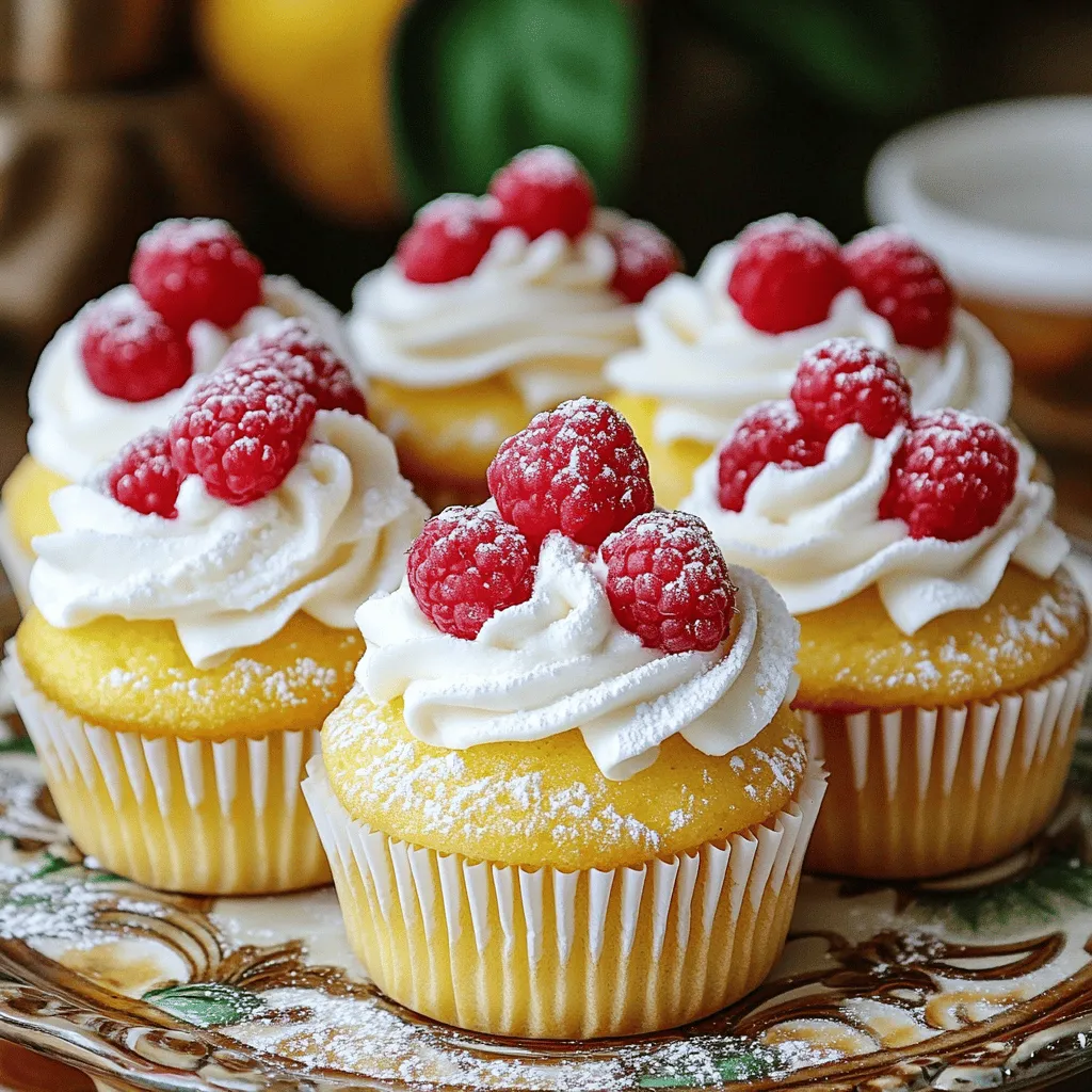 The best raspberry lemon cupcake ingredients create a delightful treat. For these cupcakes, you need basic items. Flour, sugar, baking powder, baking soda, and salt are key. You also need unsalted butter, eggs, vanilla extract, and buttermilk. The magic comes from lemon zest and fresh raspberries.