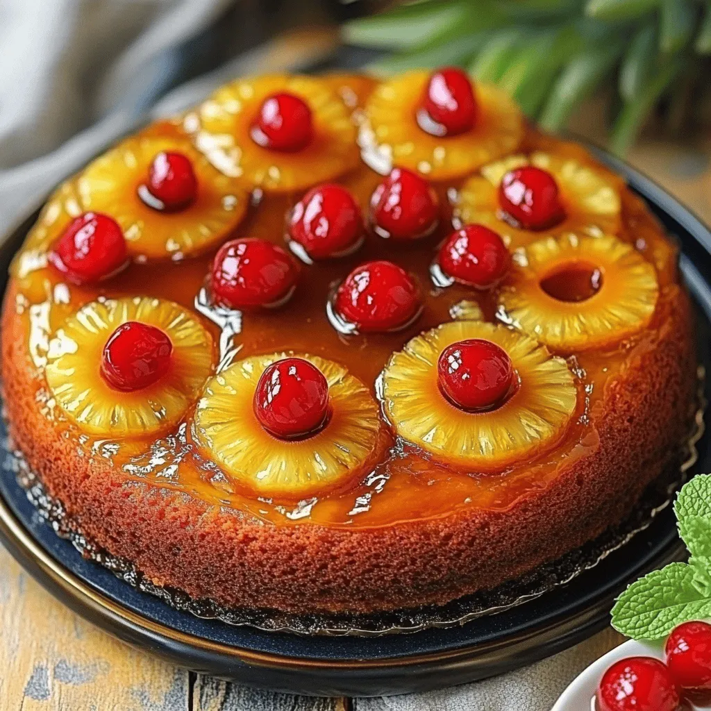Best Pineapple Upside Down Cake Tasty and Easy Recipe