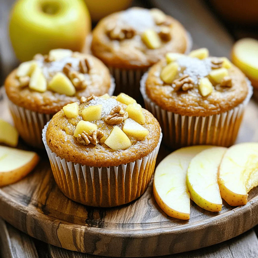 Bakery Style Apple Cider Muffins Moist and Flavorful Treat