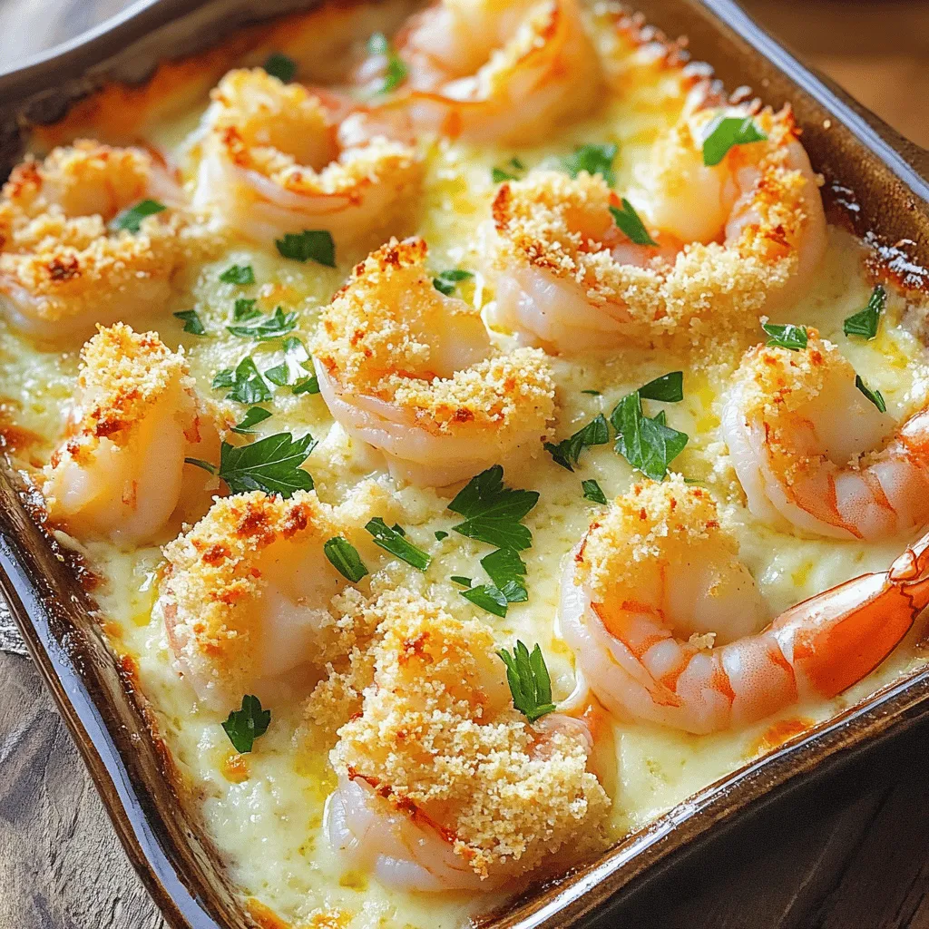 Delicious Garlic Shrimp Gratin Recipe to Savor