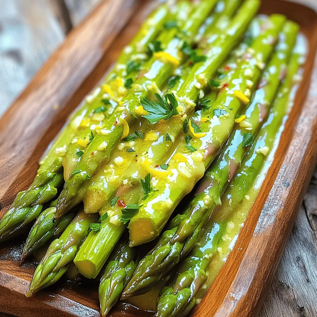 Lemon Butter Asparagus Fresh and Flavorful Side Dish