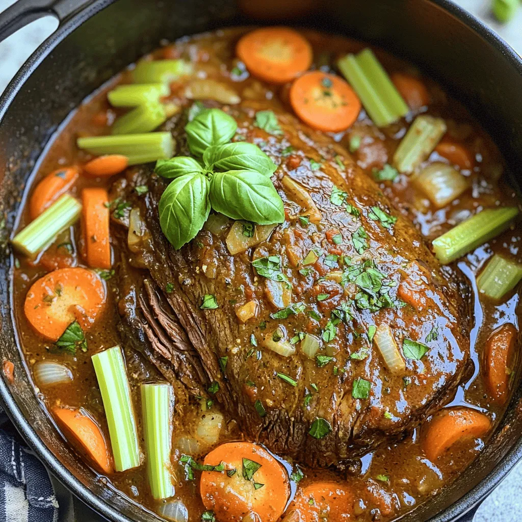 To make authentic Stracotto, you need a few key ingredients. The best cut of meat for Stracotto is beef chuck roast. It has the right fat and flavor for slow cooking. You want about 3 to 4 pounds of this meat.