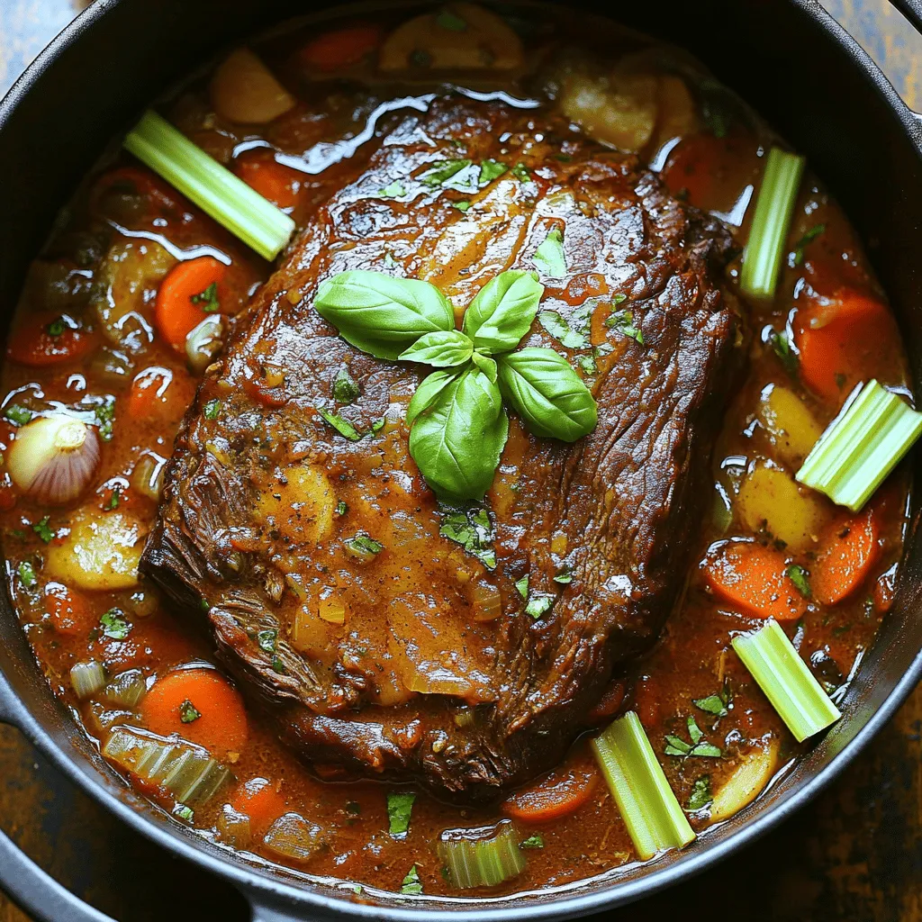 Italian Pot Roast Stracotto Simple and Flavorful Recipe