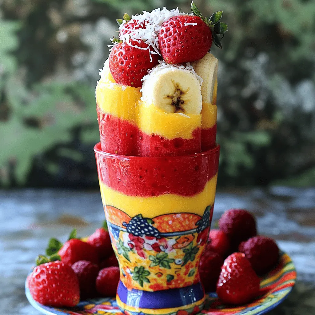 Strawberry Banana Smoothie Pops Cool and Refreshing Treat