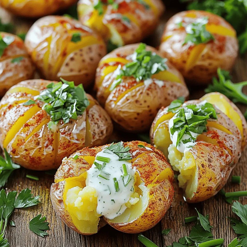 The key ingredients for crispy herb smashed potato salad are simple but essential. You will need 1.5 pounds of baby potatoes. These small potatoes cook quickly and have a nice texture. The next must-have is olive oil, which adds flavor and helps the potatoes crisp up.