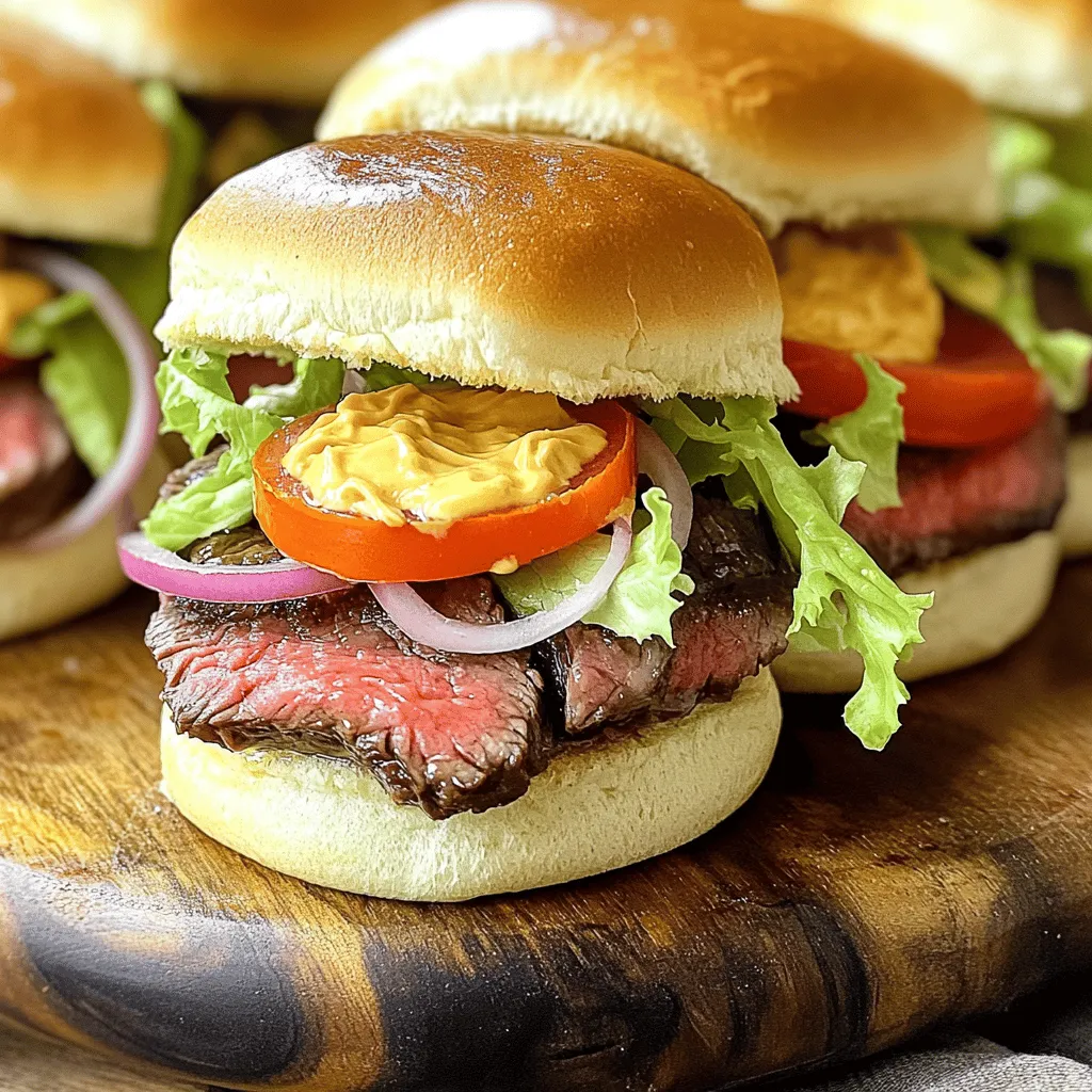 Cowboy Butter Steak Sliders are a fun and tasty treat. They combine juicy steak with rich, flavorful cowboy butter. This mix makes each bite burst with taste. A good slider recipe is easy and quick to make.