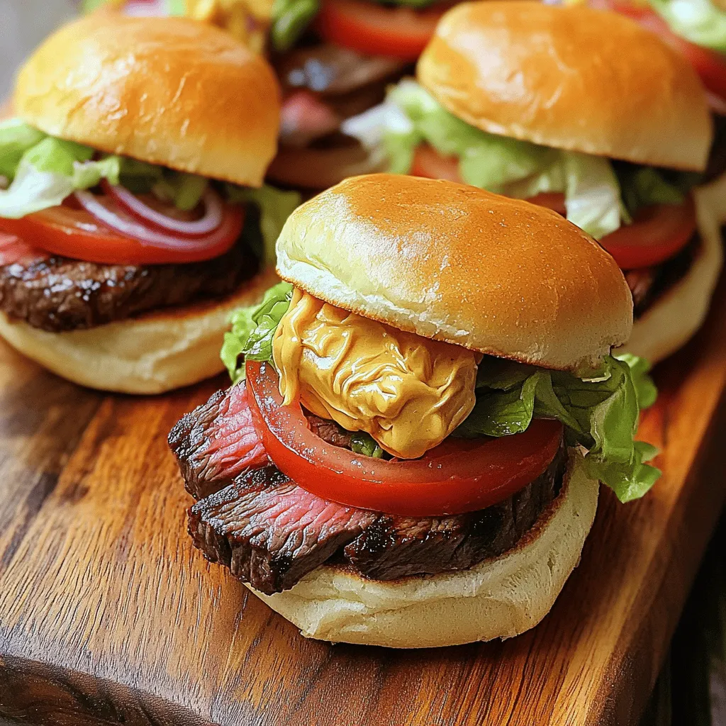 Cowboy Butter Steak Sliders Simple and Flavorful Treat