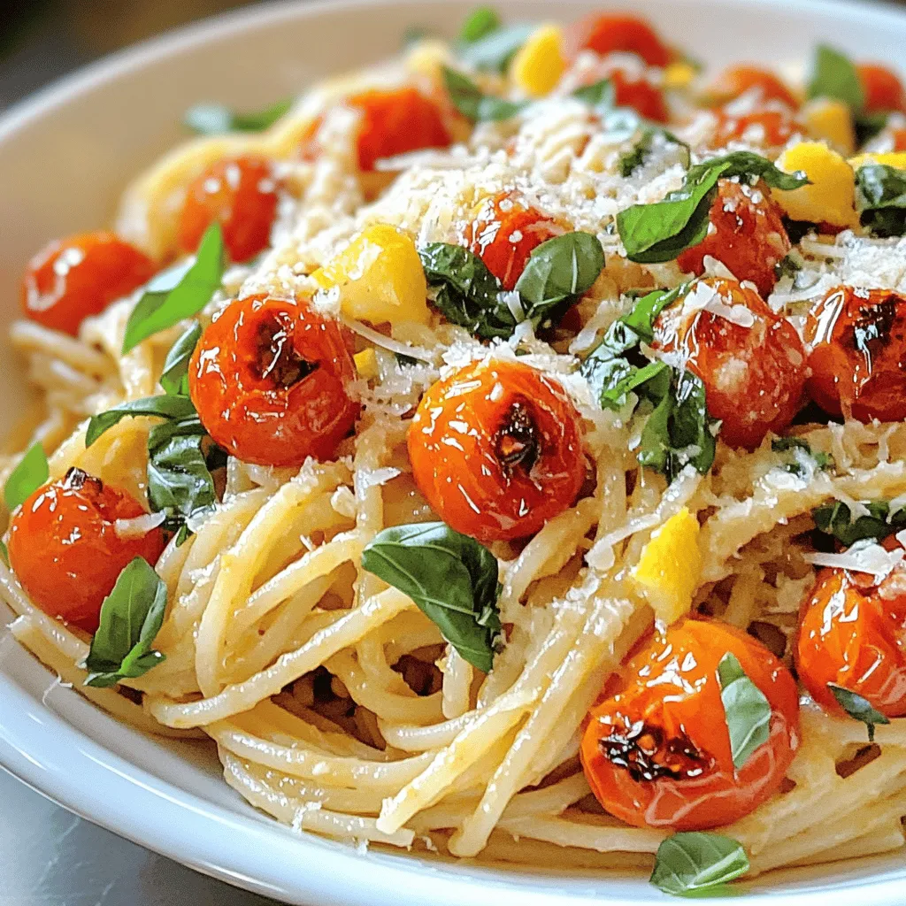 Roasted Garlic Tomato Basil Pasta Flavorful Delight